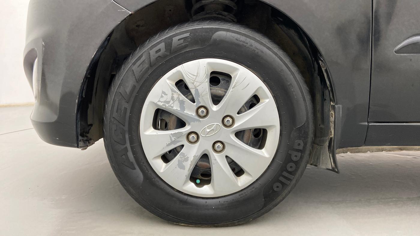 2012 Hyundai i10 SPORTZ 1.2, Petrol, Manual, 40,556 km, Left Front Wheel