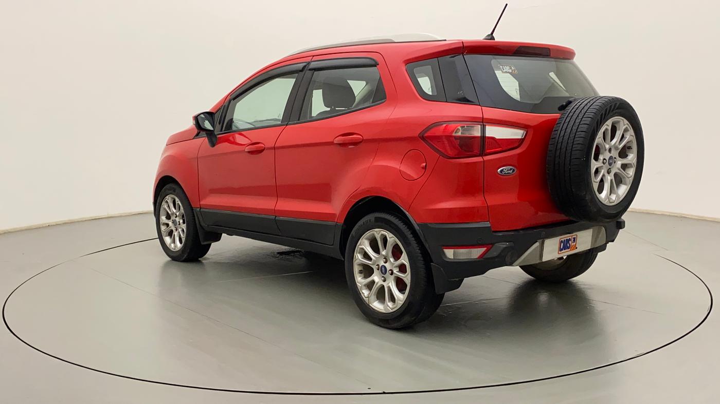 2018 Ford Ecosport TITANIUM + 1.5L DIESEL, Diesel, Manual, 92,779 km, Left Back Diagonal