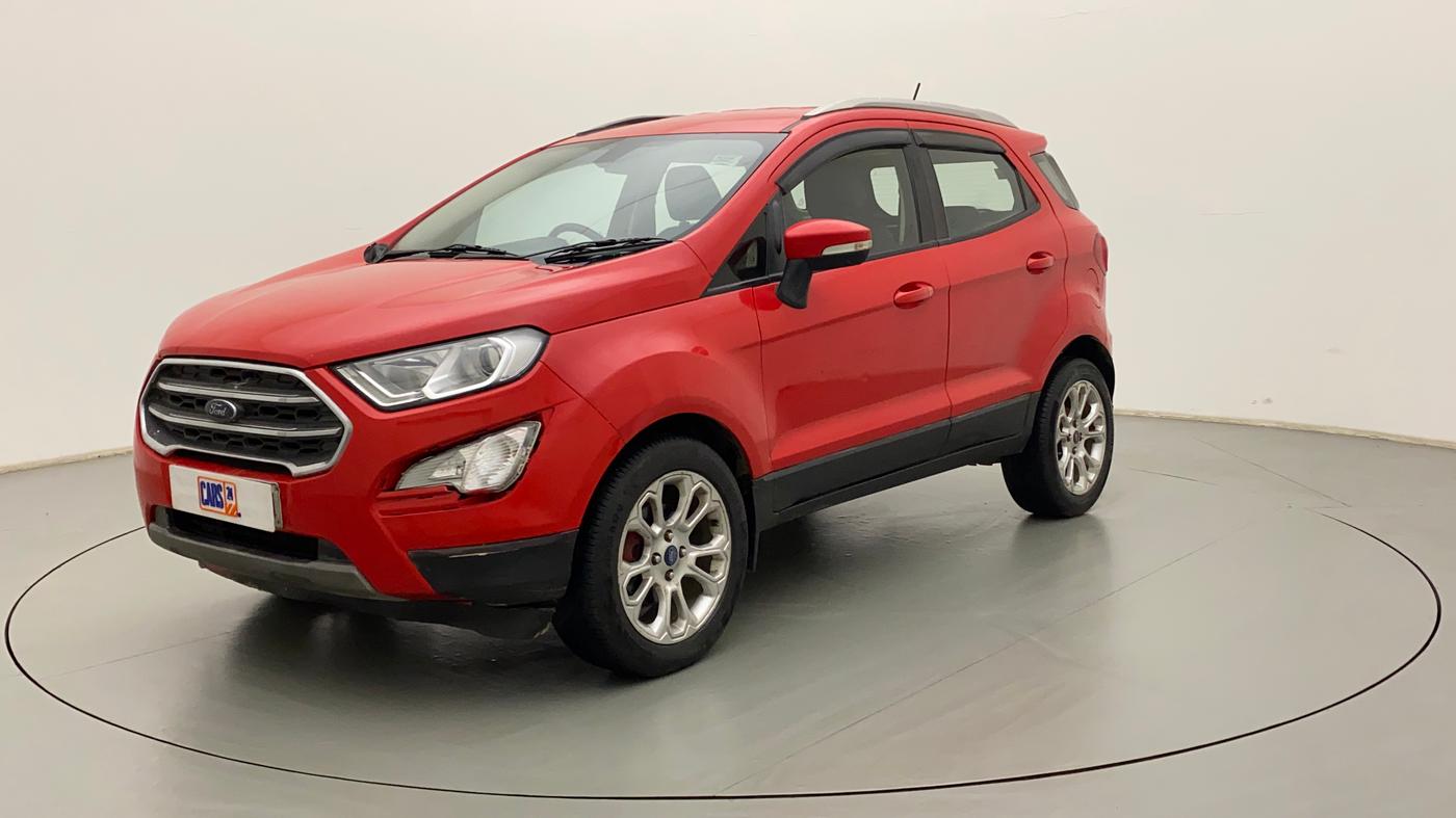 2018 Ford Ecosport TITANIUM + 1.5L DIESEL, Diesel, Manual, 92,779 km, Left Front Diagonal