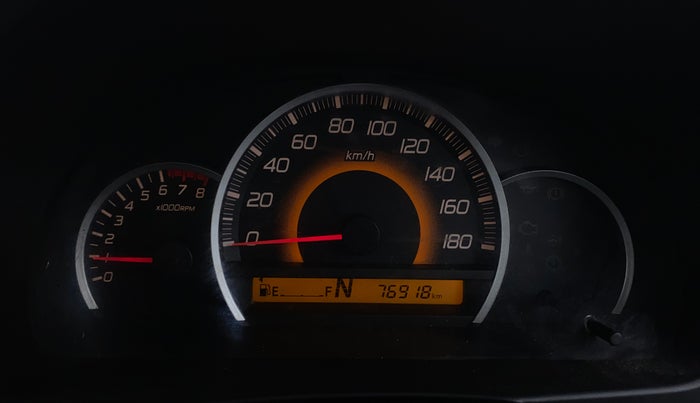 2016 Maruti Wagon R 1.0 VXI AMT, Petrol, Automatic, 76,914 km, Odometer Image