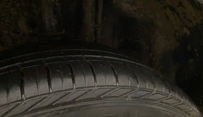 2022 Tata NEXON XZ PLUS (HS) PETROL DARK EDITION, Petrol, Manual, 25,066 km, Left Rear Tyre Tread