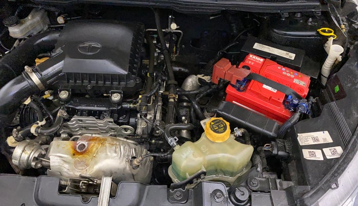 2022 Tata NEXON XZ PLUS (HS) PETROL DARK EDITION, Petrol, Manual, 25,066 km, Engine View - Left