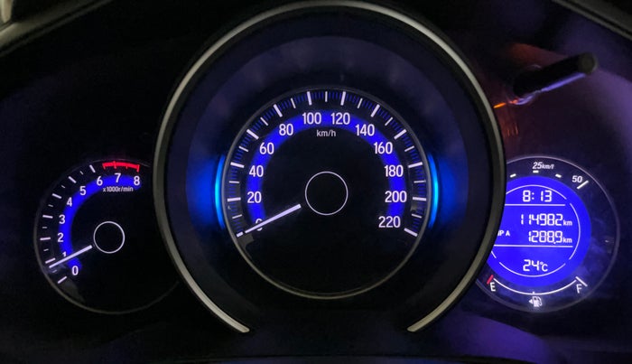 2016 Honda Jazz 1.2L I-VTEC V, Petrol, Manual, 1,14,972 km, Odometer Image