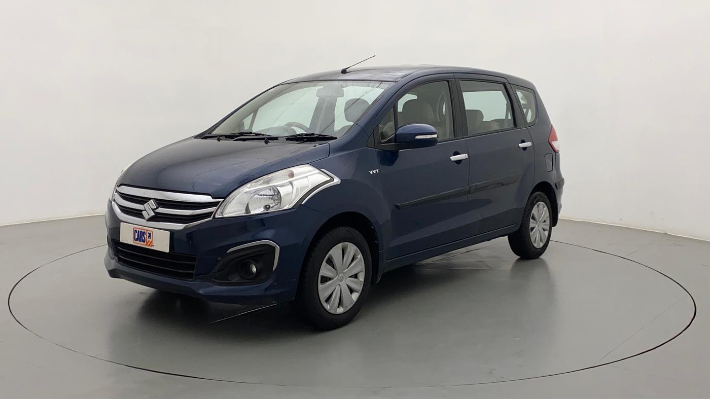 2016 Maruti Ertiga VXI CNG, CNG, Manual, 1,06,751 km, Left Front Diagonal