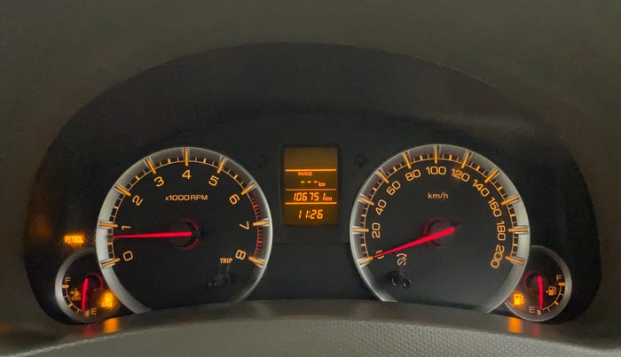 2016 Maruti Ertiga VXI CNG, CNG, Manual, 1,06,751 km, Odometer Image