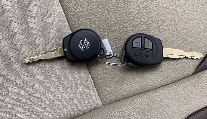 2021 Maruti New Wagon-R VXI 1.0, Petrol, Manual, 17,054 km, Key Close Up