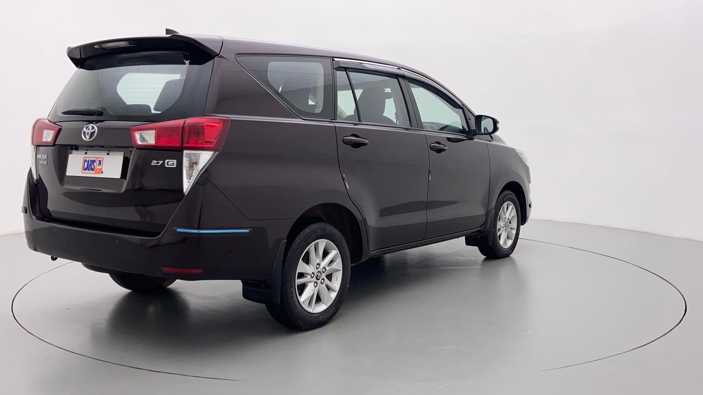 2017 Toyota Innova Crysta 2.7 GX 7 STR MT, Petrol, Manual, 43,867 km, Right Back Diagonal