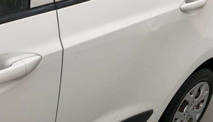 2016 Hyundai Grand i10 SPORTZ 1.2 KAPPA VTVT, Petrol, Manual, 78,315 km, Rear left door - Slightly dented