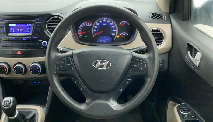 2016 Hyundai Grand i10 SPORTZ 1.2 KAPPA VTVT, Petrol, Manual, 78,315 km, Steering Wheel Close Up