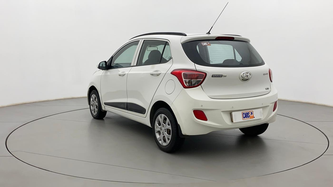 2016 Hyundai Grand i10 SPORTZ 1.2 KAPPA VTVT, Petrol, Manual, 78,315 km, Left Back Diagonal