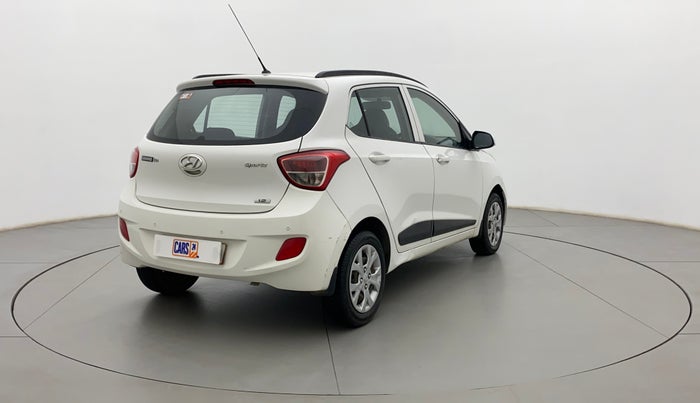 2016 Hyundai Grand i10 SPORTZ 1.2 KAPPA VTVT, Petrol, Manual, 78,315 km, Right Back Diagonal