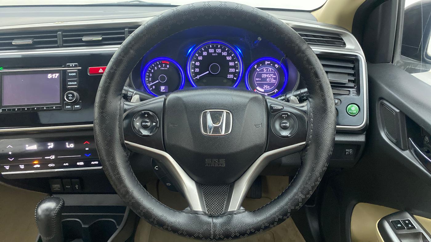 2014 Honda City 1.5L I-VTEC VX CVT, Petrol, Automatic, 94,525 km, Steering Wheel Close Up