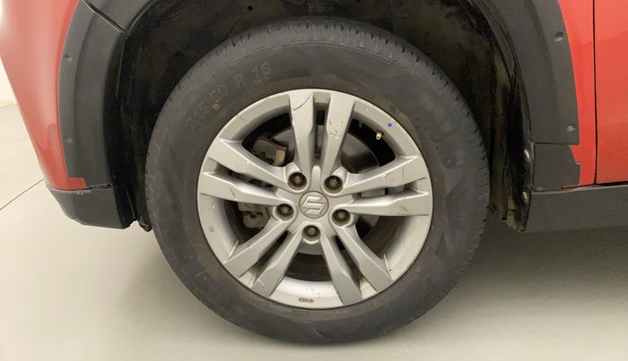 2016 Maruti Vitara Brezza ZDI PLUS DUAL TONE, Diesel, Manual, 94,294 km, Left Front Wheel