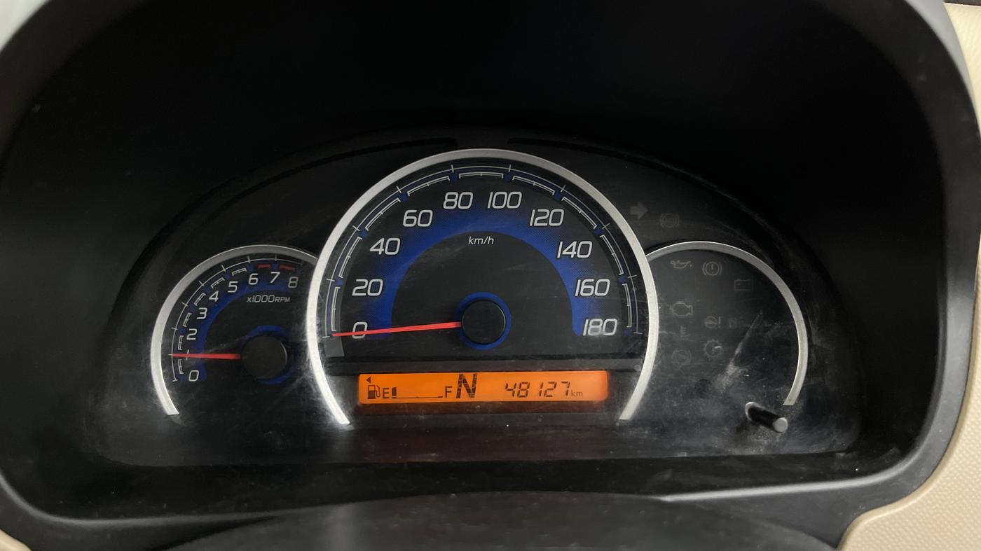 2018 Maruti Wagon R 1.0 VXI AMT, Petrol, Automatic, 48,127 km, Odometer Image