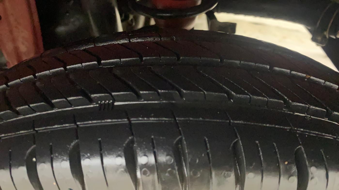 2018 Maruti Alto 800 VXI, Petrol, Manual, 47,516 km, Left Rear Tyre Tread