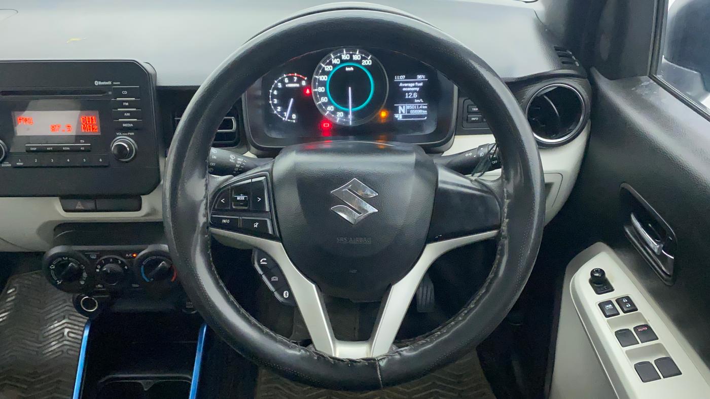 2017 Maruti IGNIS ZETA 1.2 AMT, Petrol, Automatic, 65,697 km, Steering Wheel Close Up