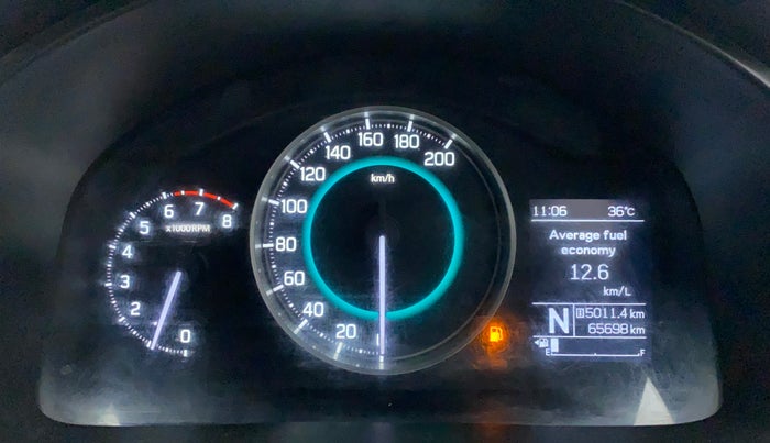 2017 Maruti IGNIS ZETA 1.2 AMT, Petrol, Automatic, 65,697 km, Odometer Image