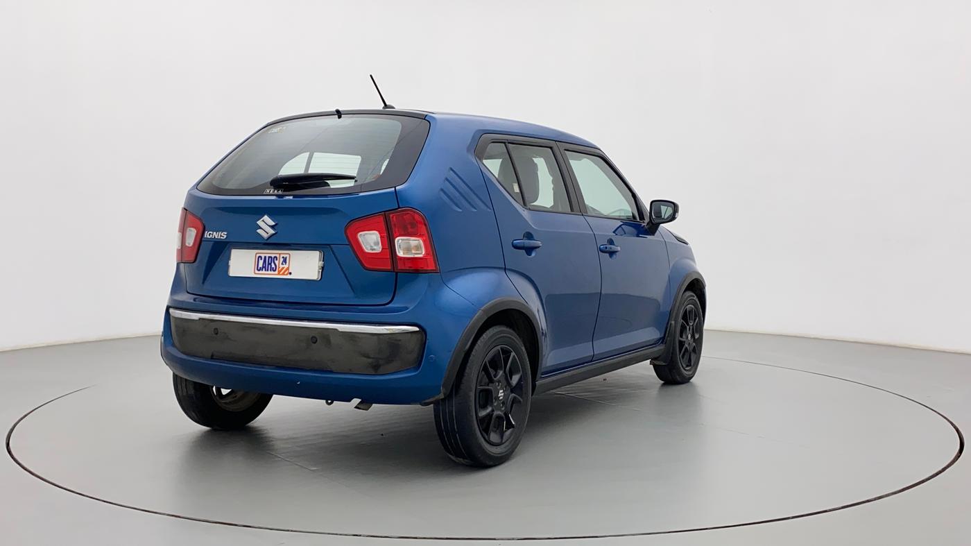 2017 Maruti IGNIS ZETA 1.2 AMT, Petrol, Automatic, 65,697 km, Right Back Diagonal