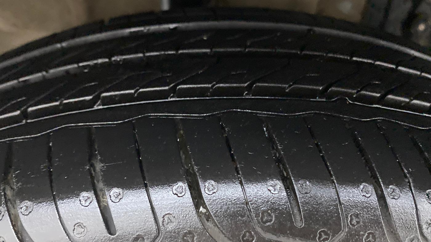2022 Tata TIGOR XZ+ CNG 1.2 RTN, CNG, Manual, 9,778 km, Right Rear Tyre Tread