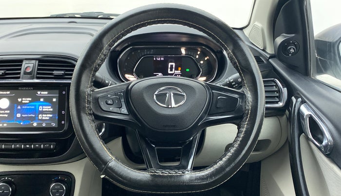 2022 Tata TIGOR XZ+ CNG 1.2 RTN, CNG, Manual, 9,778 km, Steering Wheel Close Up
