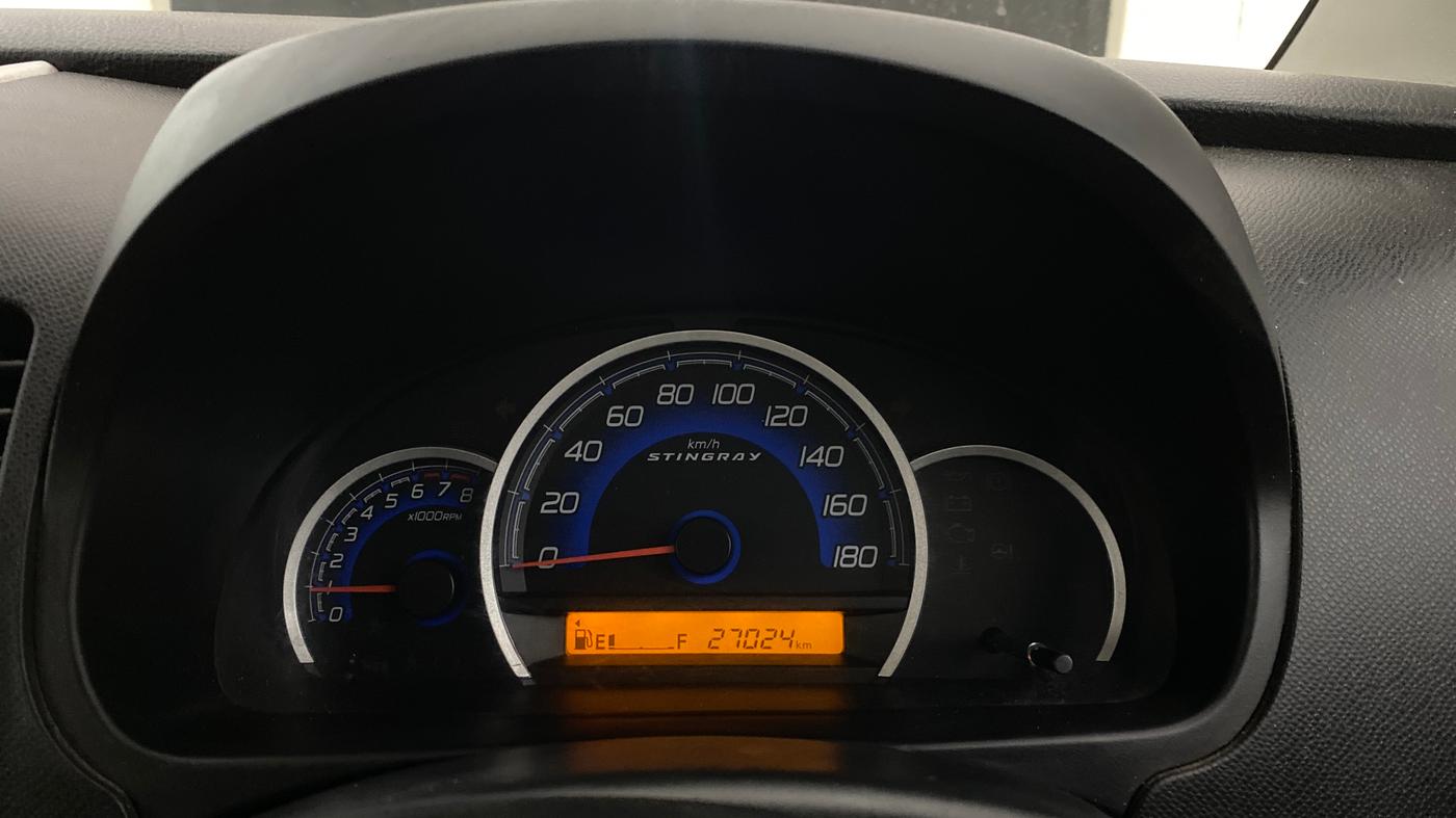 2014 Maruti Wagon R Stingray VXI, Petrol, Manual, 27,024 km, Odometer Image