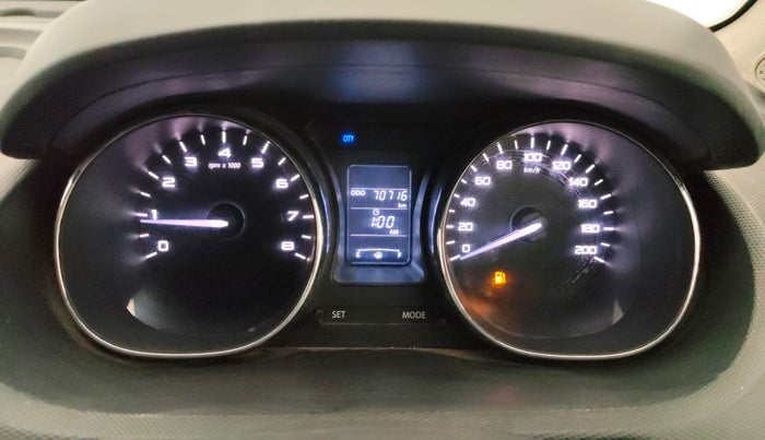2019 Tata Tiago XZ PETROL, Petrol, Manual, 70,716 km, Odometer Image