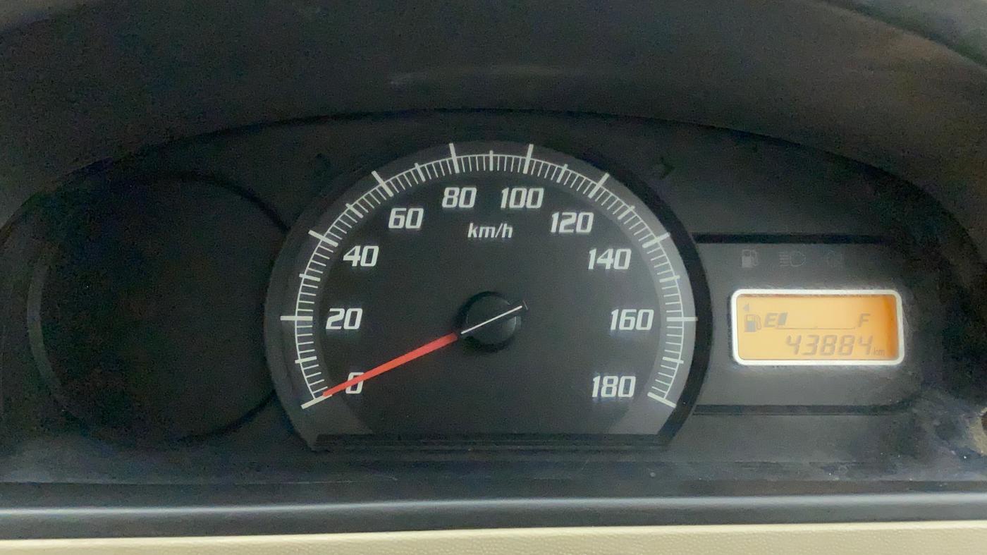 2011 Maruti Zen Estilo LXI, Petrol, Manual, 43,884 km, Odometer Image