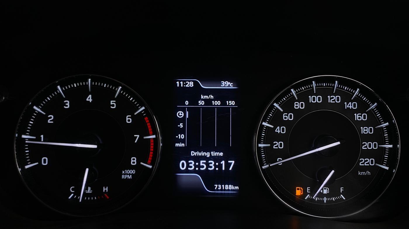 2022 Toyota Glanza G, Petrol, Manual, 73,171 km, Odometer Image