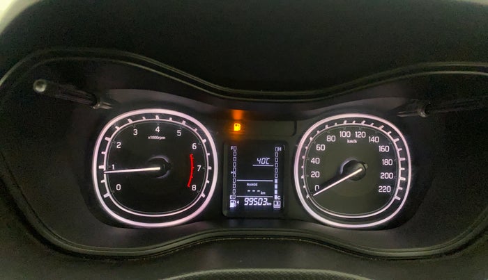 2020 Maruti Vitara Brezza ZXI, Petrol, Manual, 99,469 km, Odometer Image