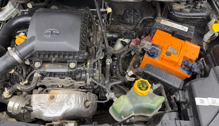 2021 Tata NEXON XZA PLUS (O) PETROL DARK EDITION, Petrol, Automatic, 49,910 km, Engine View - Left