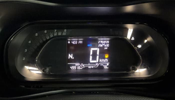2021 Tata NEXON XZA PLUS (O) PETROL DARK EDITION, Petrol, Automatic, 49,910 km, Odometer Image