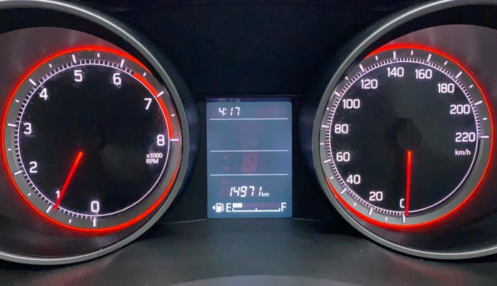 2022 Maruti Swift VXI, Petrol, Manual, 14,971 km, Odometer Image