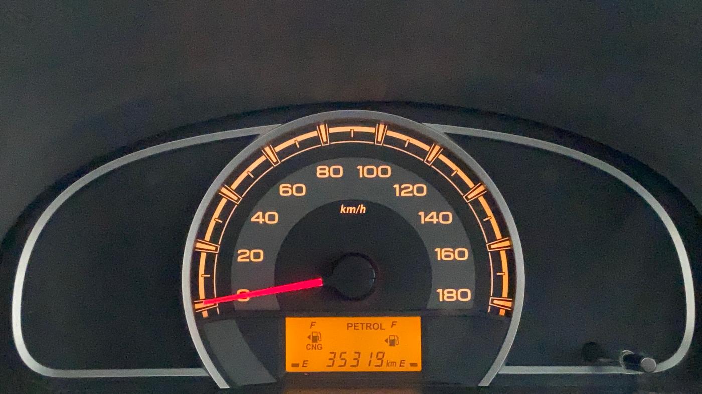 2013 Maruti Alto 800 LXI CNG, CNG, Manual, 35,319 km, Odometer Image