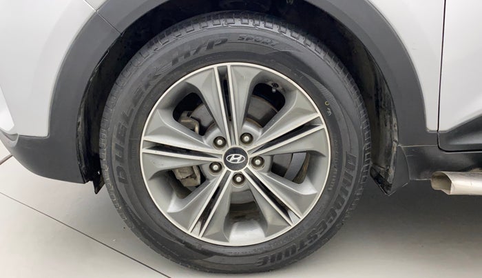 2016 Hyundai Creta SX PLUS AT 1.6 PETROL, Petrol, Automatic, 92,791 km, Left Front Wheel
