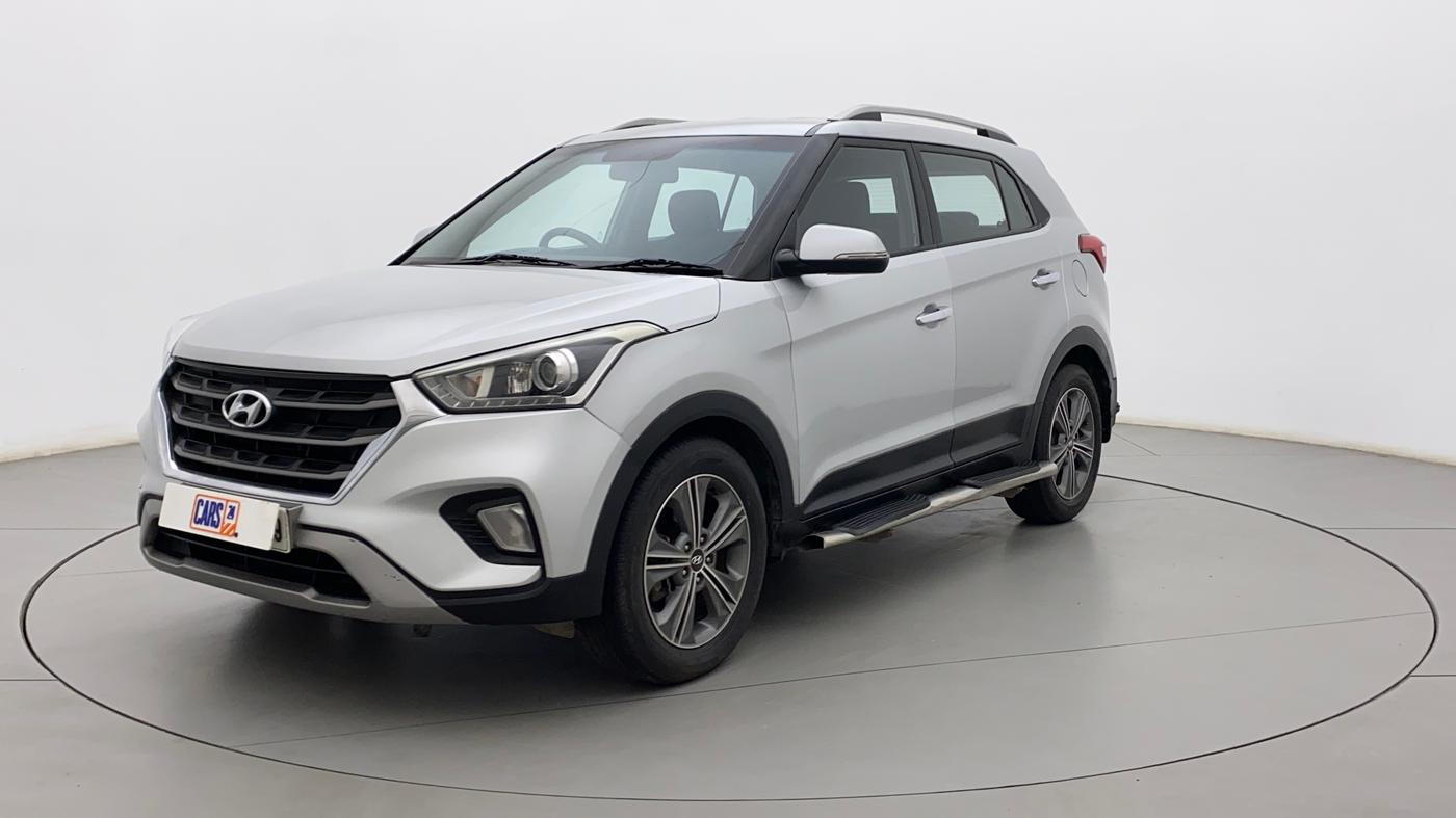 2016 Hyundai Creta SX PLUS AT 1.6 PETROL, Petrol, Automatic, 92,791 km, Left Front Diagonal