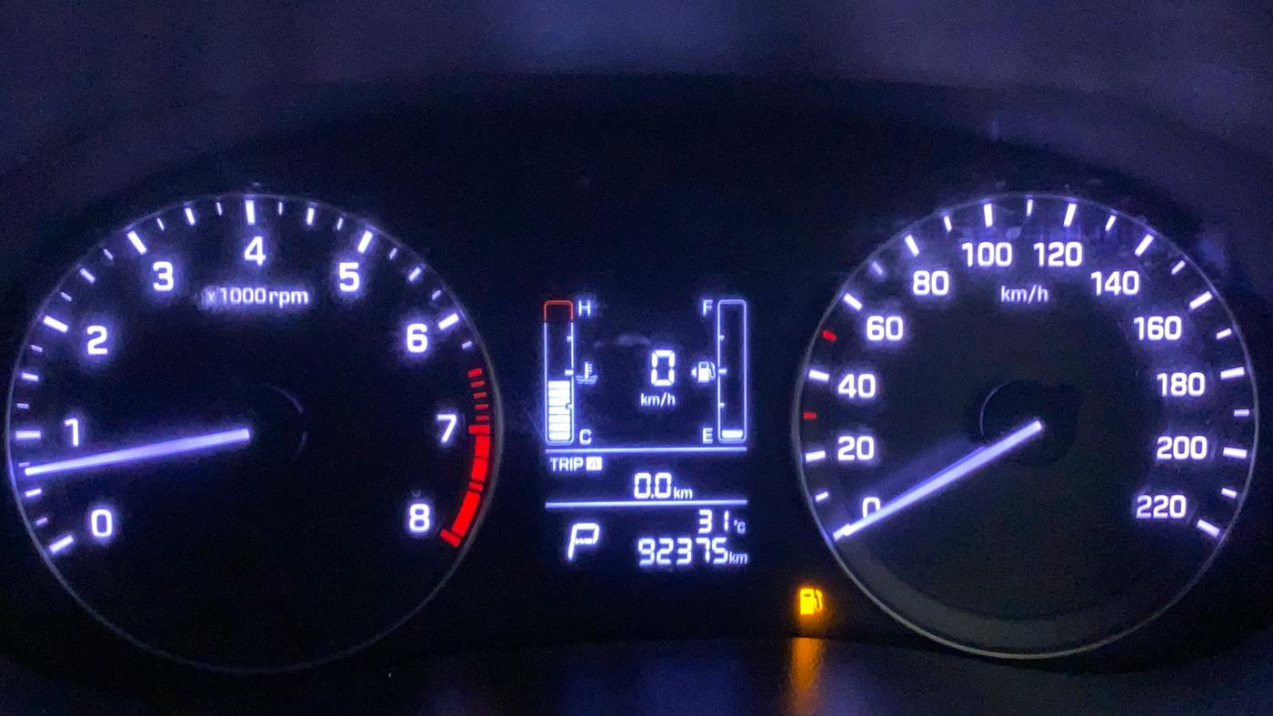 2016 Hyundai Creta SX PLUS AT 1.6 PETROL, Petrol, Automatic, 92,791 km, Odometer Image