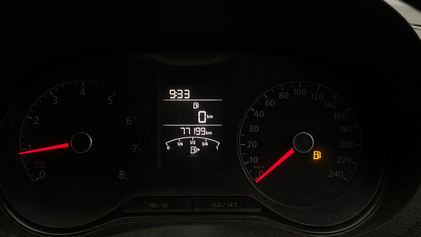 2014 Volkswagen Polo HIGHLINE1.2L, Petrol, Manual, 77,155 km, Odometer Image