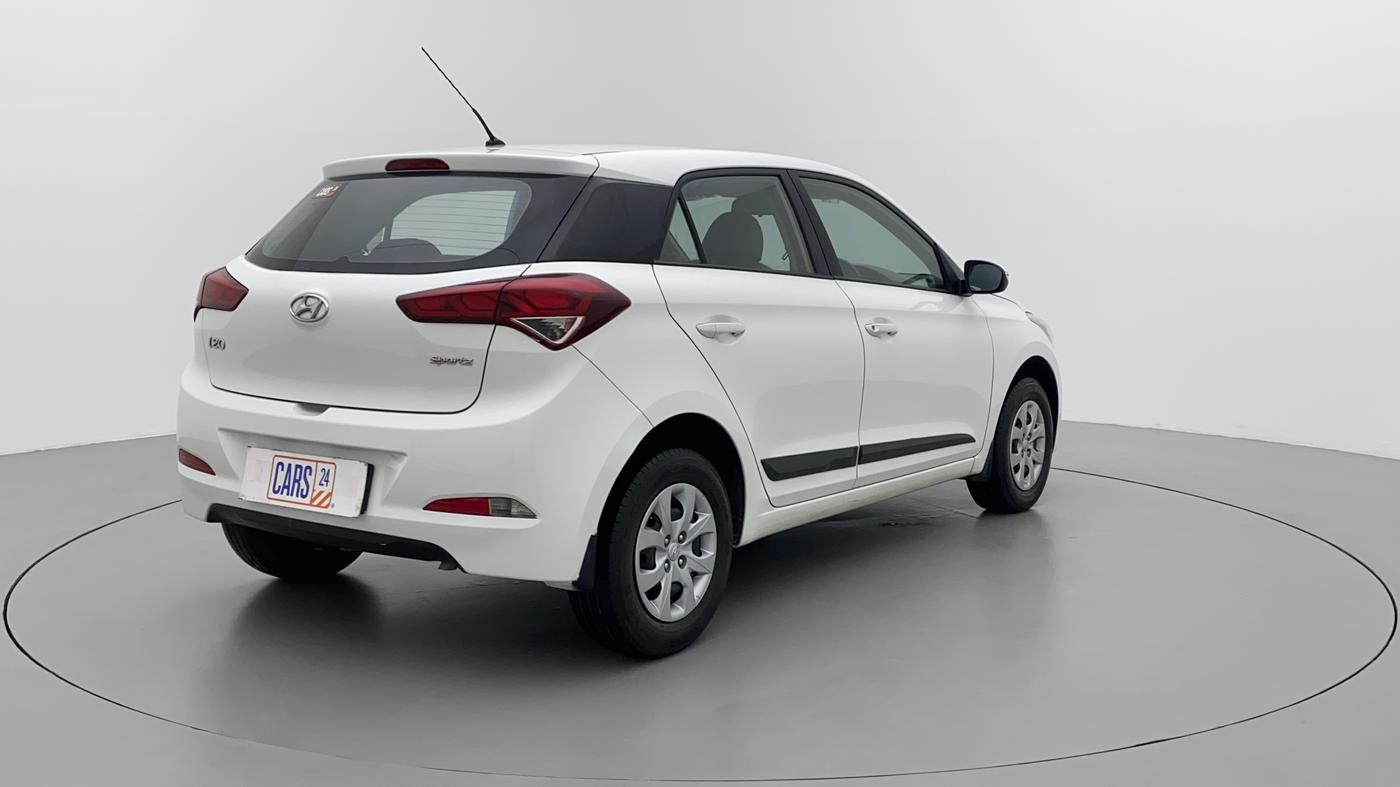 2017 Hyundai Elite i20 SPORTZ 1.2, Petrol, Manual, 41,790 km, Right Back Diagonal