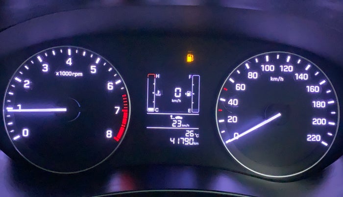 2017 Hyundai Elite i20 SPORTZ 1.2, Petrol, Manual, 41,790 km, Odometer Image