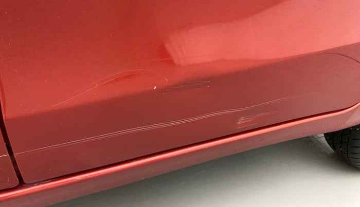 2017 Maruti Celerio ZXI AMT (O), Petrol, Automatic, 70,666 km, Rear left door - Minor scratches