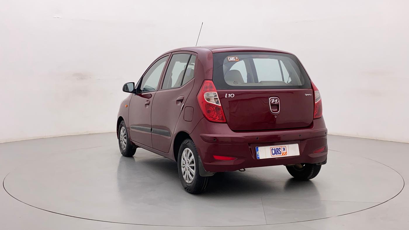2014 Hyundai i10 SPORTZ 1.1, Petrol, Manual, 63,382 km, Left Back Diagonal