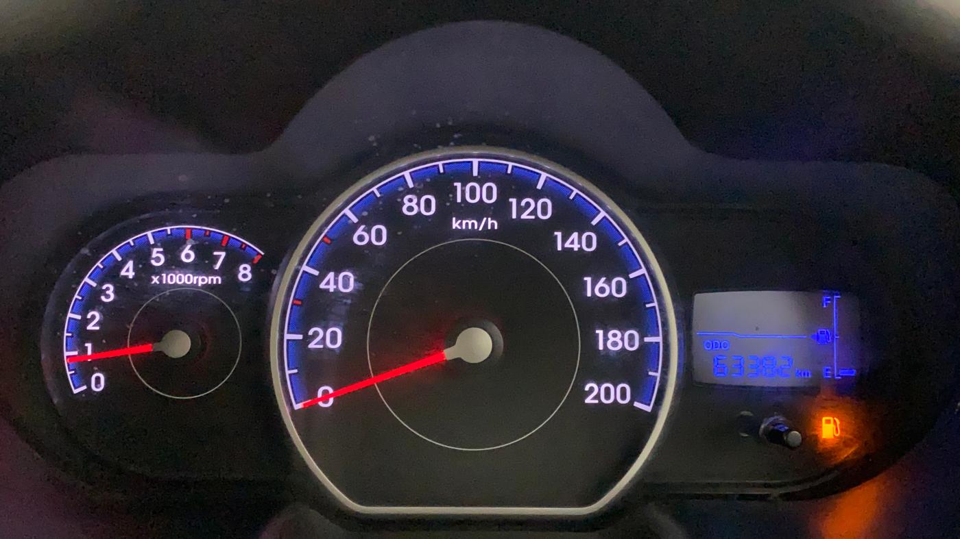 2014 Hyundai i10 SPORTZ 1.1, Petrol, Manual, 63,382 km, Odometer Image