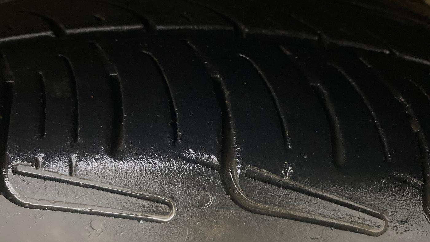 2016 Hyundai Xcent S 1.2, Petrol, Manual, 99,686 km, Left Rear Tyre Tread