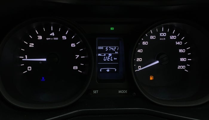 2018 Tata NEXON KRAZ MT PETROL, Petrol, Manual, 57,417 km, Odometer Image