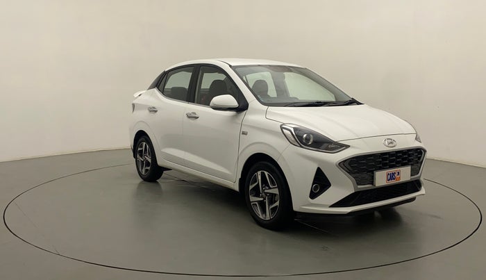 2022 Hyundai AURA SX PLUS 1.2 AMT, Petrol, Automatic, 20,883 km, Right Front Diagonal