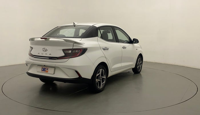 2022 Hyundai AURA SX PLUS 1.2 AMT, Petrol, Automatic, 20,883 km, Right Back Diagonal