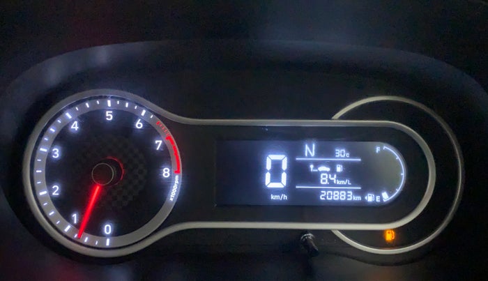 2022 Hyundai AURA SX PLUS 1.2 AMT, Petrol, Automatic, 20,883 km, Odometer Image