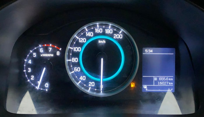 2022 Maruti IGNIS ZETA 1.2, Petrol, Manual, 16,026 km, Odometer Image