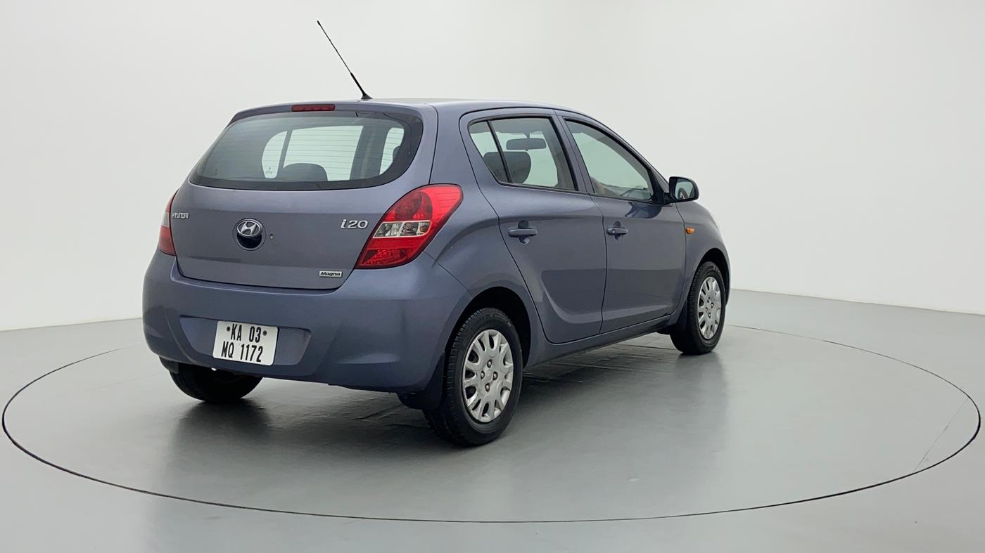 2012 Hyundai i20 MAGNA 1.2 VTVT, Petrol, Manual, 50,764 km, Right Back Diagonal