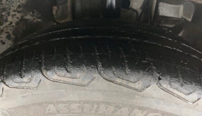 2021 Tata Tiago XTA PETROL, Petrol, Automatic, 39,004 km, Right Front Tyre Tread